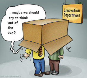 think out of the box in presentation