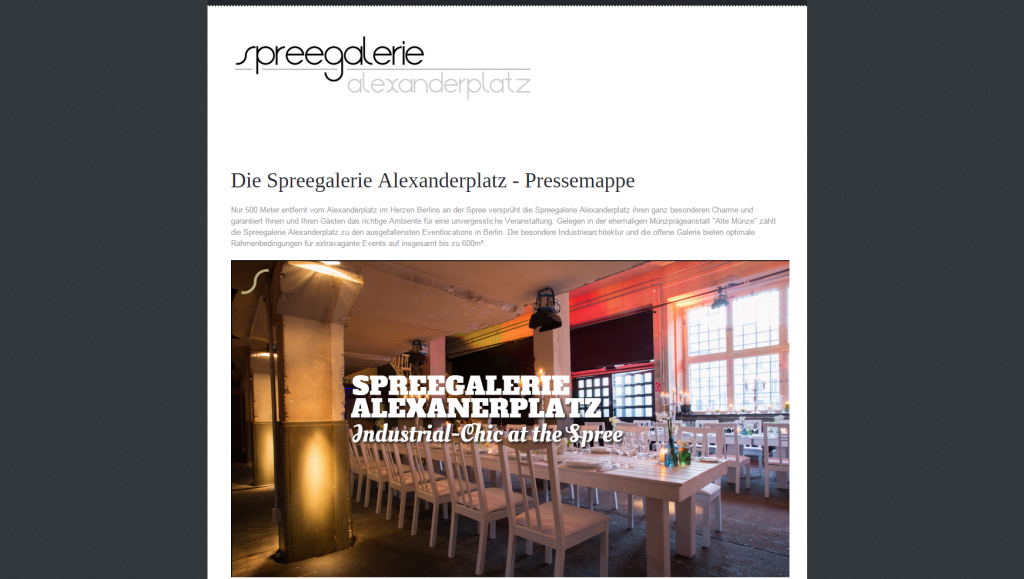 Spreegalerie Alexanderplatz