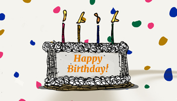 Birthday Cards template preview, emaze