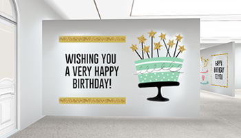 Birthday gallery eCard template