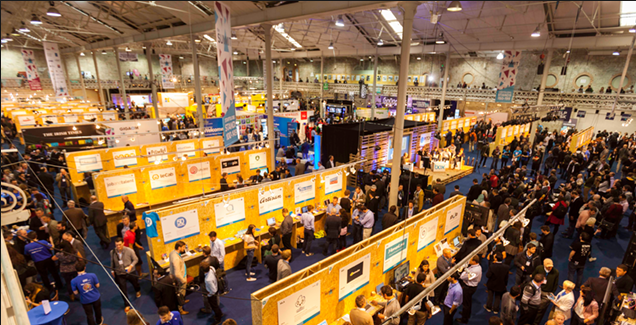 A great slideshow presentation boosts trade show booth visits