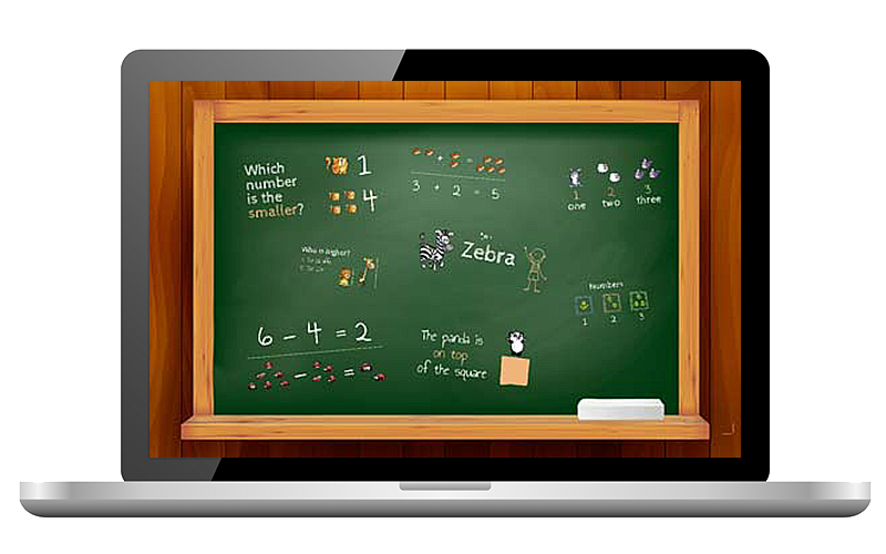Chalkboard presentation template
